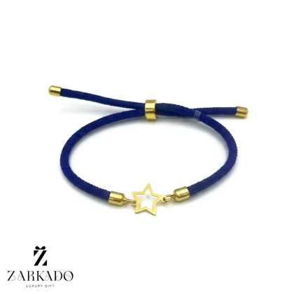 دستبند بندی طلا طرح ستاره