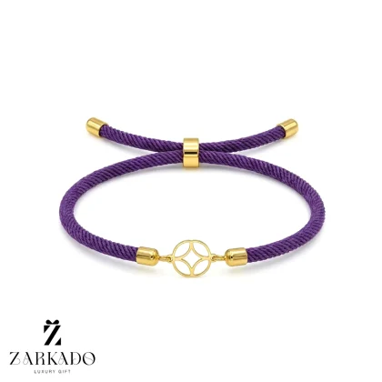 دستبند بندی طلا طرح ماندالا