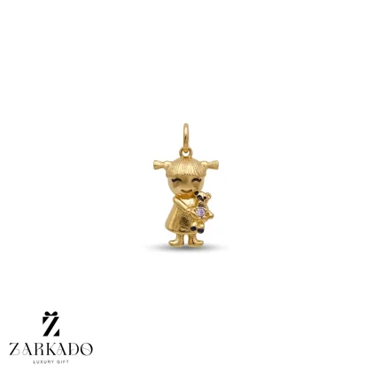 پلاک کودک طلا شخصیت بو با تدی