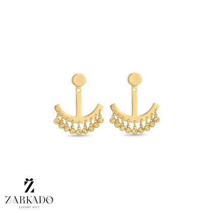 گوشواره میخی با اویز گوی البرنادو طلا