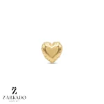 پلاک طلا طرح قلب بادکنکی