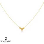 گردنبند طلا طرح میکی موس بادکنکی کد N7339