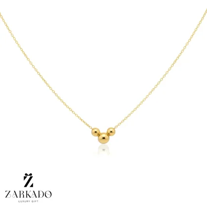 گردنبند طلا طرح میکی موس بادکنکی