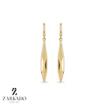 گوشواره آویز حجمی چند ضلعی